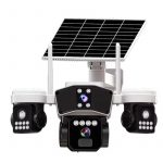 دوربین امنیتی خورشیدی OKAM PRO مدل TL3 سیمکارتی 3 لنز