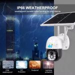 دوربین بی سیم مینی اسپیددام سولار خورشیدی سیمکارتی V380 PRO - تصویر 3
