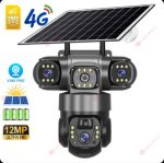 دوربین خورشیدی سیمکارتی ۳ لنز ۱۲ مگاپیکسل v380 vts28-g - تصویر 2