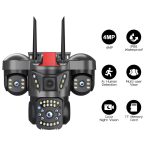 دوربین مینی اسپیددام 3 لنز چرخشی سیمکارتی 15 مگاپیکسل مدل هیولا V380 PRO 3LR6 - تصویر 8