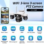 دوربین مینی اسپیددام پهبادی 3 لنز چرخشی سیمکارتی 15 مگاپیکسل OKAM PRO L3 - تصویر 8